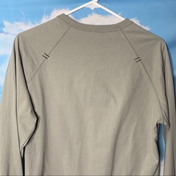 US Blanks-Gray Sweatshirt 100% Cotton size x-small - Picture 2 of 10